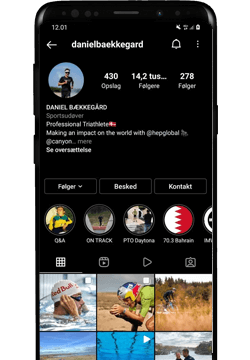 Daniel Baekkegaard's Instagram